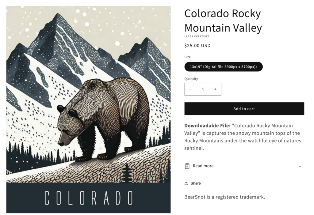 Silverton downloadable image file on Shopify, Memorable Corporate Identity Presentation